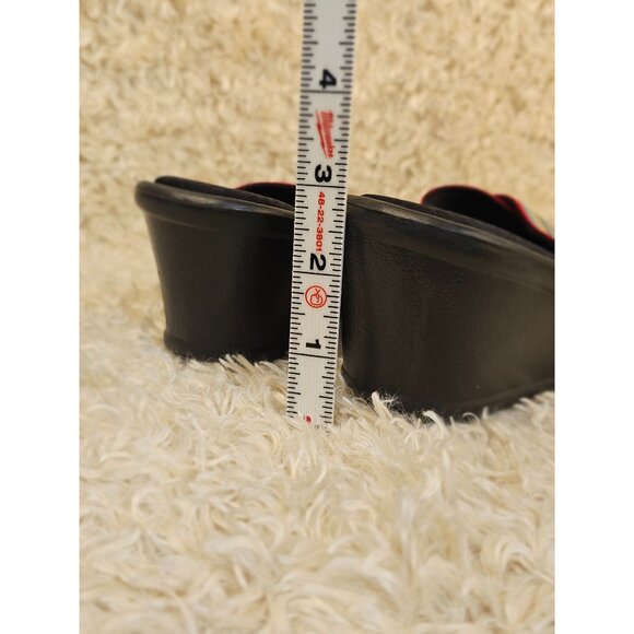 Skechers Memory Foam Stretch Woven Platform Sandals, Size 6 - Picture 7 of 7